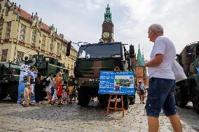 Wroclaw Celebrates Polish Armed Forces Day