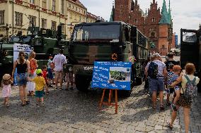 Wroclaw Celebrates Polish Armed Forces Day