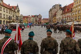 Wroclaw Celebrates Polish Armed Forces Day