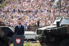 Poland's National Armed Forces Day Military Parade.