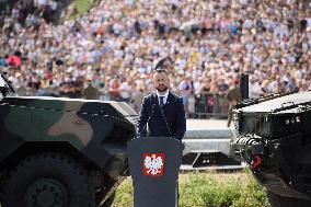 Poland's National Armed Forces Day Military Parade.