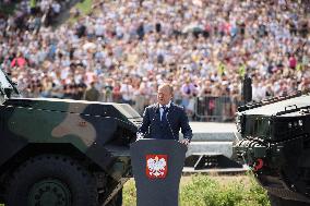 Poland's National Armed Forces Day Military Parade.