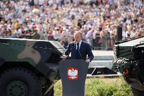 Poland's National Armed Forces Day Military Parade.