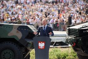 Poland's National Armed Forces Day Military Parade.