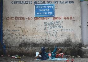 Protest In Government Hospitals For Rape And Murder Of A PGT Women Doctor In Kolkata, India