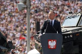 Poland's National Armed Forces Day Military Parade.