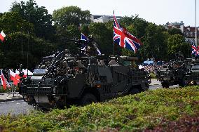 Poland's National Armed Forces Day Military Parade.