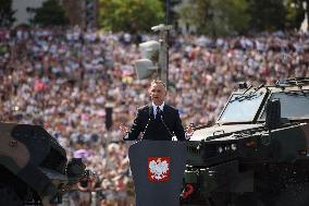 Poland's National Armed Forces Day Military Parade.