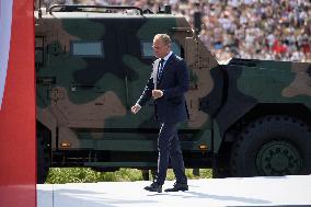 Poland's National Armed Forces Day Military Parade.