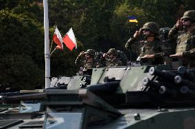 Poland's National Armed Forces Day Military Parade.