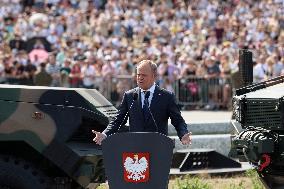 Poland's National Armed Forces Day Military Parade.