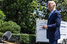 President Biden Leaves White House