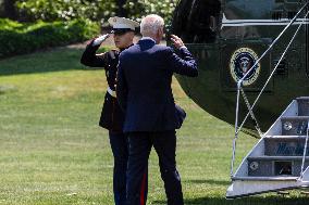 President Biden Leaves White House