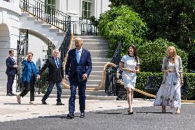 President Biden Leaves White House