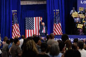 Biden And Harris Speak In Maryland