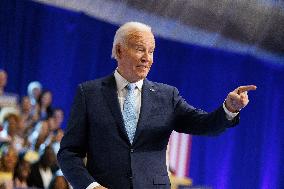 Biden And Harris Speak In Maryland