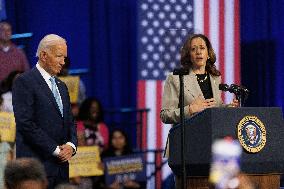 Biden And Harris Speak In Maryland