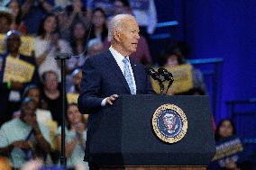 Biden And Harris Speak In Maryland