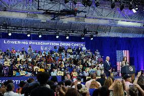 Biden And Harris Speak In Maryland