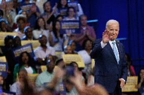 Biden And Harris Speak In Maryland