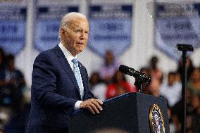 Biden And Harris Speak In Maryland