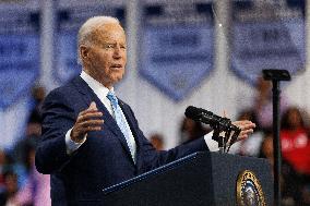 Biden And Harris Speak In Maryland