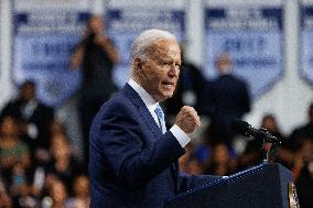 Biden And Harris Speak In Maryland