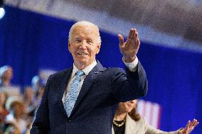 Biden And Harris Speak In Maryland