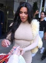 Kim Kardashian out in New York