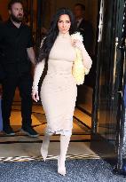 Kim Kardashian out in New York