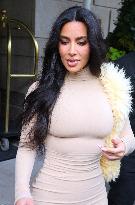 Kim Kardashian out in New York