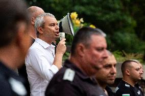 Alternative Protest In Defense Of Law In Sofia.