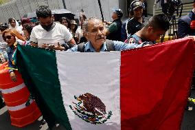 Claudia Sheinbaum, Mexico's President-elect, Arrives At TRIFE