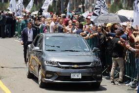 Claudia Sheinbaum, Mexico's President-elect, Arrives At TRIFE