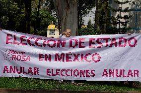 Claudia Sheinbaum, Mexico's President-elect, Arrives At TRIFE