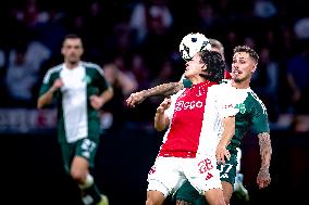 Ajax Amsterdam v Panathinaikos - UEFA Europa League Qualifying 2024/2025