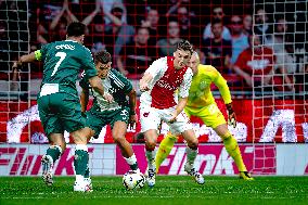 Ajax Amsterdam v Panathinaikos - UEFA Europa League Qualifying 2024/2025