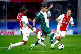 Ajax Amsterdam v Panathinaikos - UEFA Europa League Qualifying 2024/2025