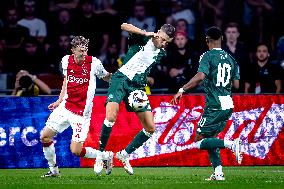 Ajax Amsterdam v Panathinaikos - UEFA Europa League Qualifying 2024/2025