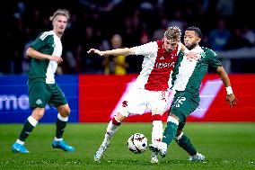 Ajax Amsterdam v Panathinaikos - UEFA Europa League Qualifying 2024/2025