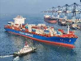 Cosco Shipping "Yantai - Southeast Asia" Container Route Opened