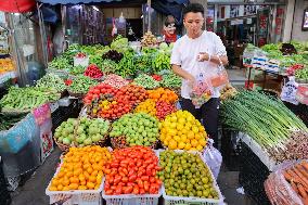 Fruit Market in Hohhot