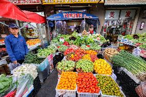 Fruit Market in Hohhot