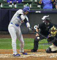 Baseball: Dodgers vs. Brewers