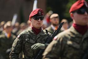 Polish Armed Forces Day Celebrated In Krakow