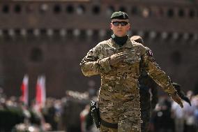 Polish Armed Forces Day Celebrated In Krakow