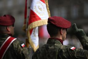 Polish Armed Forces Day Celebrated In Krakow