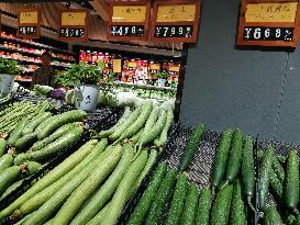 High Temperatures And Rainstorm Caused Vegetable Prices Soar