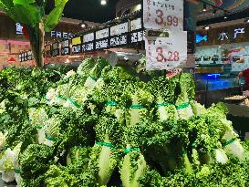 High Temperatures And Rainstorm Caused Vegetable Prices Soar