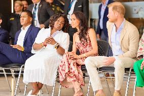 Duke and Duchess of Sussex Start Four Day Visit to Colombia